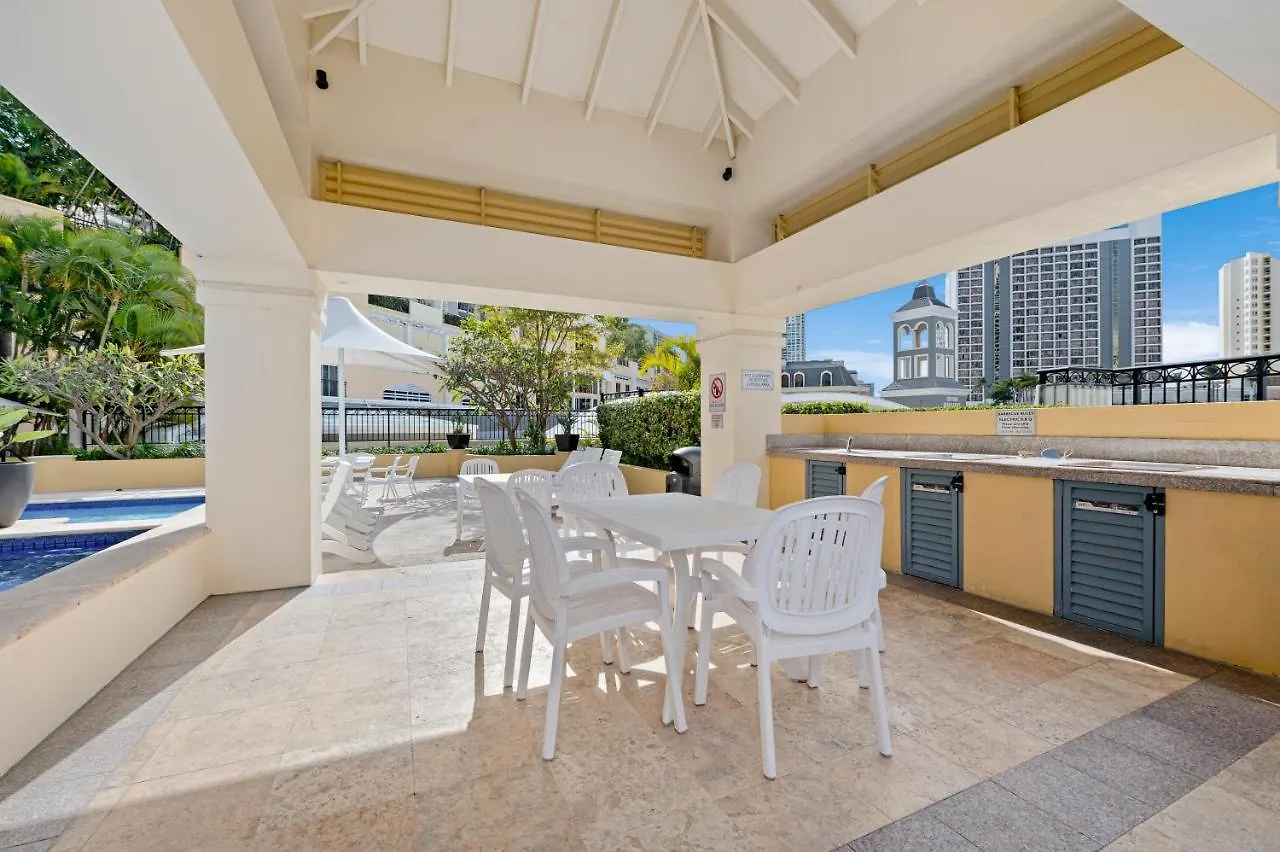 Surfers Paradise Central Chevron Apartment Sleeps 8 - Optimise Bnb Gold Coast